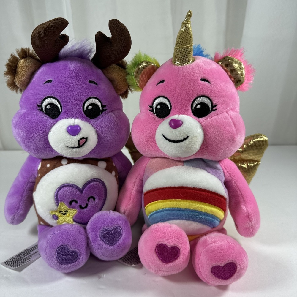 Care Bears Special Edition Deer & Pegusa 40th Edition Collection